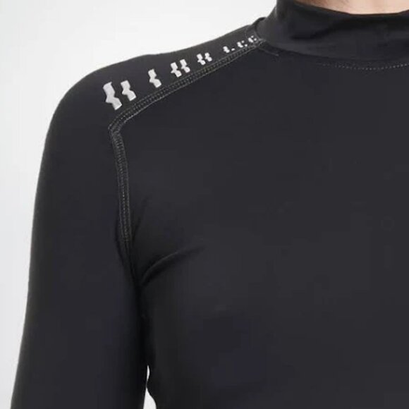 NWT Dion Lee Liquid Metal Logo Long Sleeve 6/Small - Picture 2 of 3